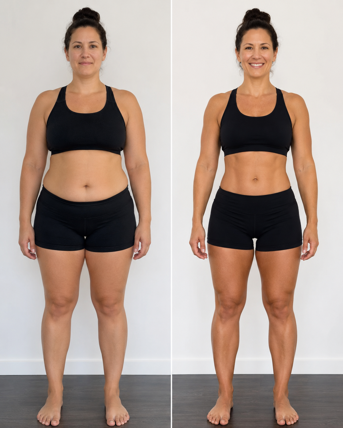 Muscle gain transformation