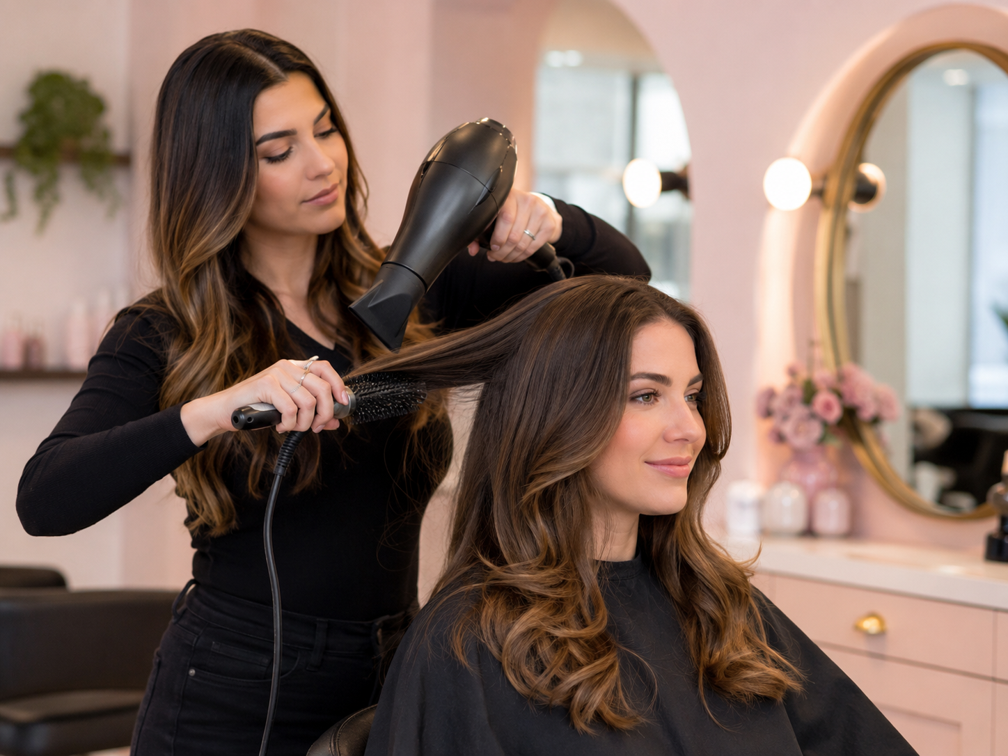 Blow dry styling